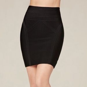 Worn once Bebe Black Pencil Skirt Bandage Skirt Mini Skirt
